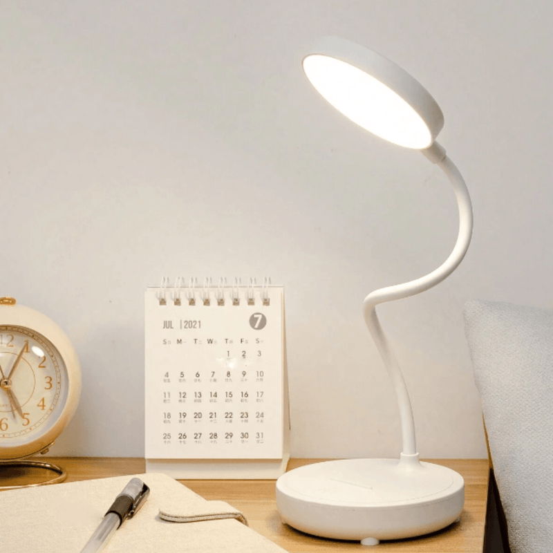 Luminária De Mesa LED flexível Com Proteção Para Os Olhos